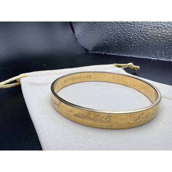 Kate Spade Best Friend Ever Bangle - Picture 5 of 8
